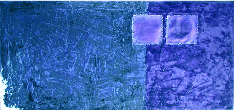 Color Field painting by contemporary visual artist Hester van Dapperen