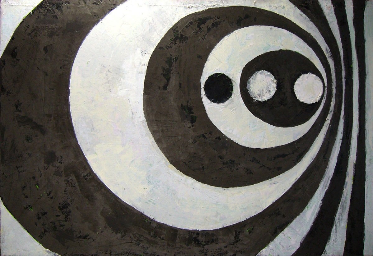 Color Field: Inner Growth, 150 x 100 cm