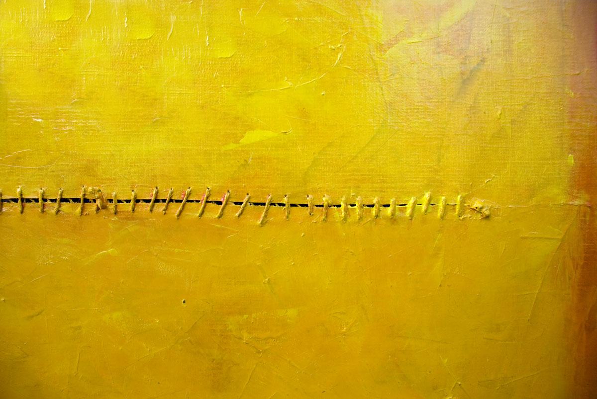 Who is afraid of yellow ? Color Field by Hester van Dapperen